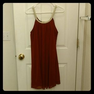 Maroon Dress